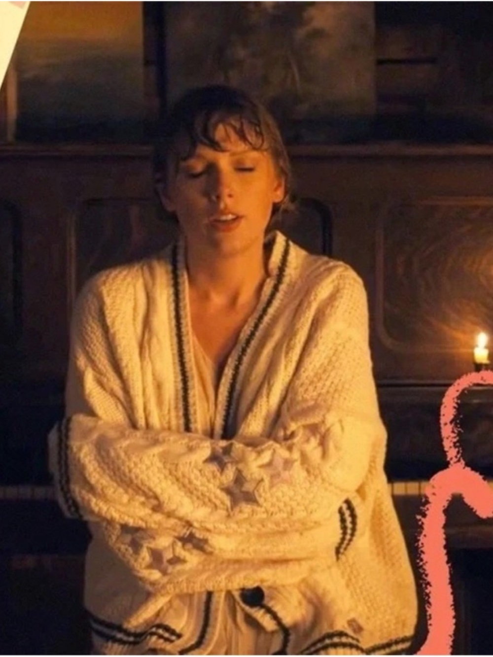 NEW IN PACKAGE Taylor Swift Folklore Cardigan XS/SM Official Authentic - Picture 5 of 5